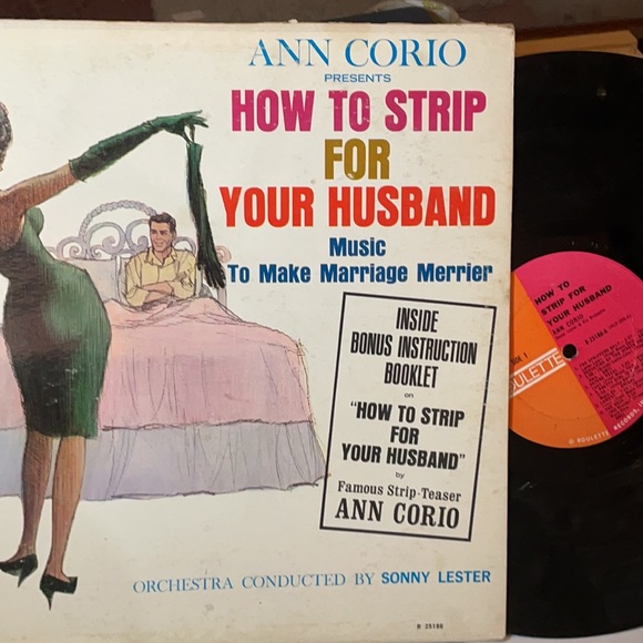 HowTo STRIPFORYOURHUSBANDVintageVinyl 1962 good conversation goodcondition Rare - Picture 9 of 16